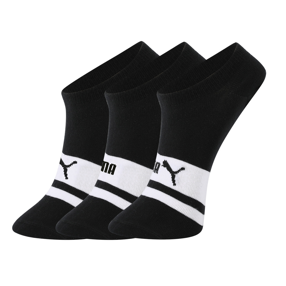 PUMA No-Show Socks Unisex 3 Pack