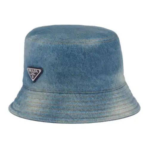 Prada denim bucket hat