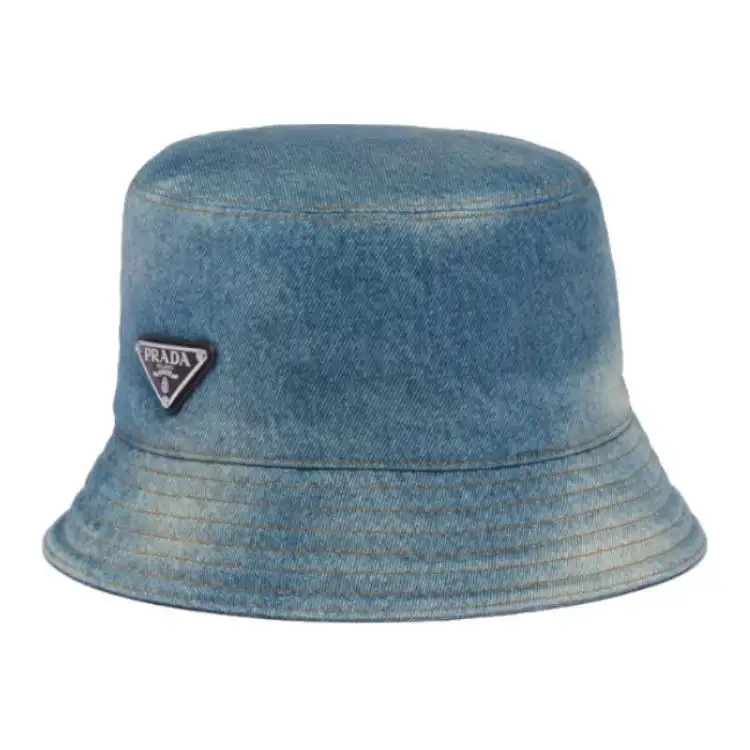 Prada denim bucket hat