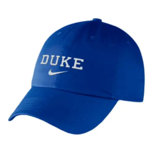 Nike Cotton Baseball Caps Unisex Blue