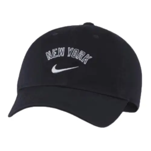 Nike Cotton Baseball Caps Unisex Black