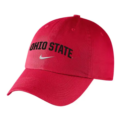 Nike Cotton Baseball Caps Unisex Red