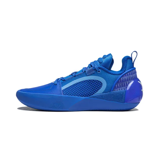 LINING All City 12 Encore Basketball Shoes Men Low-Top Bright Sky Blue