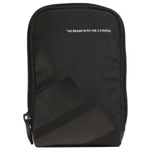 Adidas Polyester Pouch Clutch Regular Unisex Black