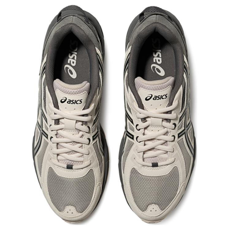 Asics Gel-Venture 6 Cushioning Breathable Rebound Low-Top Running Shoes Men’s Gray Green White