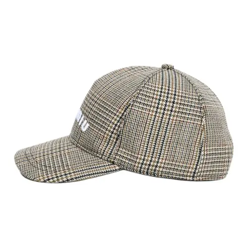 MIU MIU Wool Baseball Caps Women's Brown