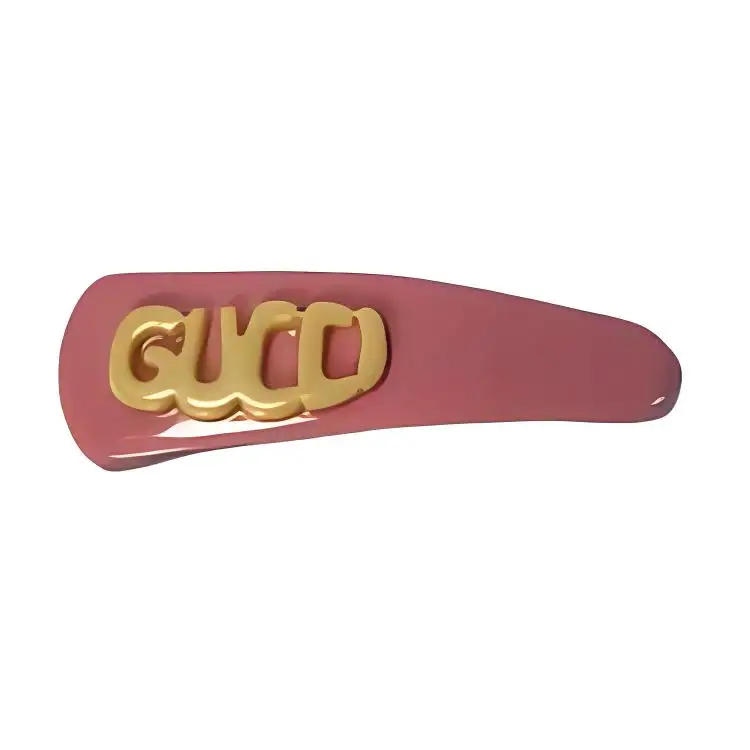 GUCCI Acetate Hair Clips Kids' Multicolor