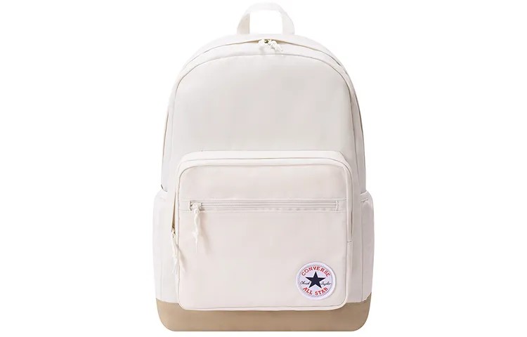 Converse Polyester Backpack Regular Classical Style White