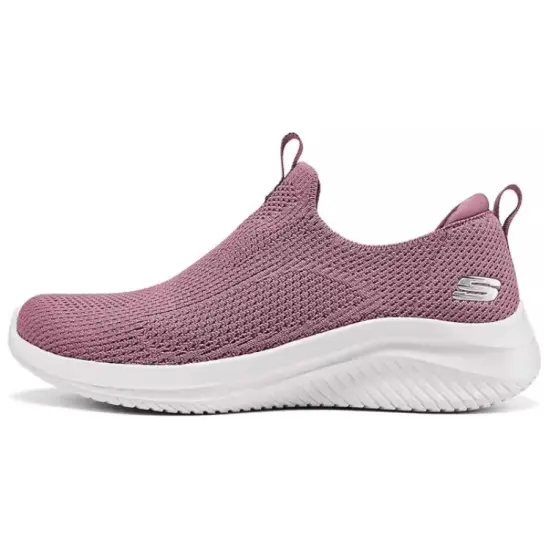 Skechers Sport Slip-Resistant Breathable Low-Top Casual Shoes Women's Deep Plum Red