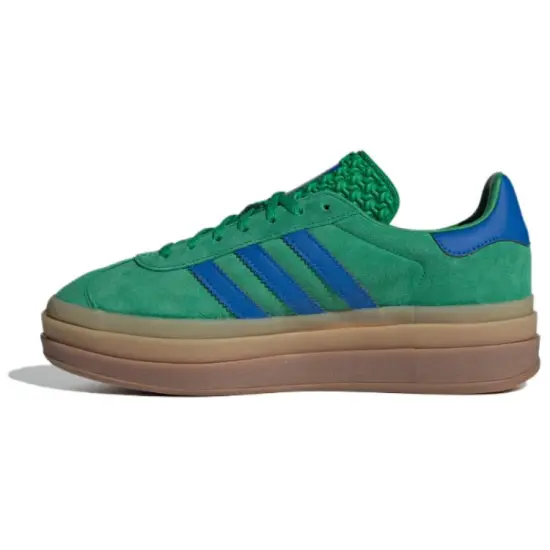 Adidas Originals Gazelle Bold Green Blue Gum Women's