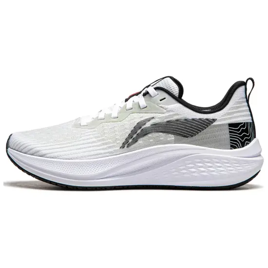 LiNing Red Hare 7 Wear resistant And Lightweight Low Top Running Shoes Women's Standard White