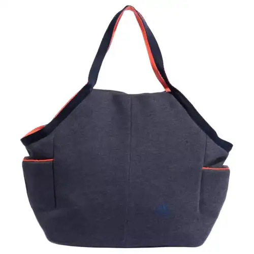 Adidas Cotton With Polyester Handbag Regular Unisex Black Gray