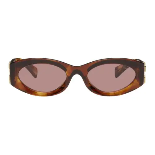 MIU MIU Butterfly Sunglasses Women's Brown