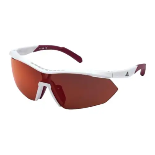 Adidas Brand Logo Irregular Shape Sunglasses Men's Multicolor