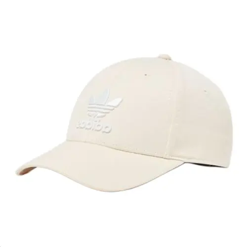 Adidas Originals Brand Logo Cotton Baseball Caps Men's Miracle White