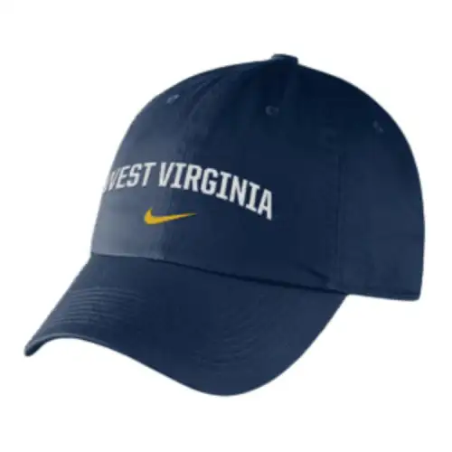 Nike Cotton Baseball Caps Unisex Marine Blue