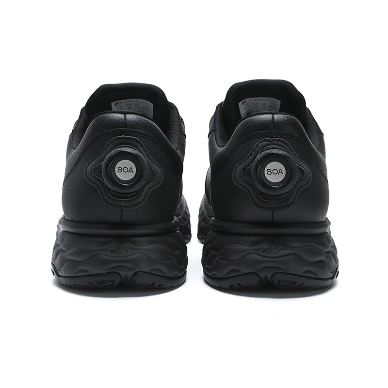 FILA Abrasion Resistant Breathable Low top Running Shoes Men’s Black