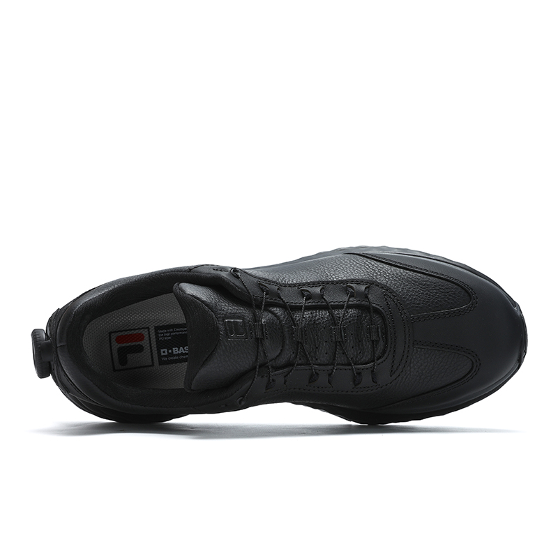 FILA Abrasion Resistant Breathable Low top Running Shoes Men’s Black