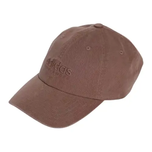 Adidas Cotton Baseball Caps Unisex Stratum Dark Earthy Brown