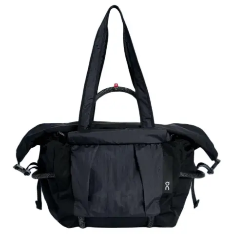 On Recycled Material One Shoulder Handbag Regular Unisex Black