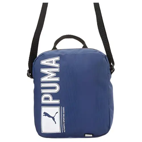 PUMA Polyester Crossbody Bag, Shoulder Bag Unisex Marine Blue