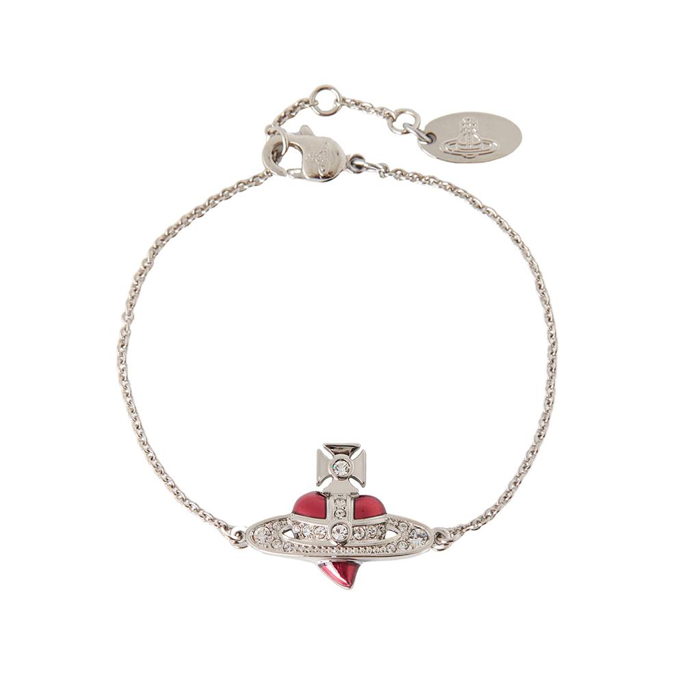 Женский браслет Vivienne Westwood Heart (серебряный)