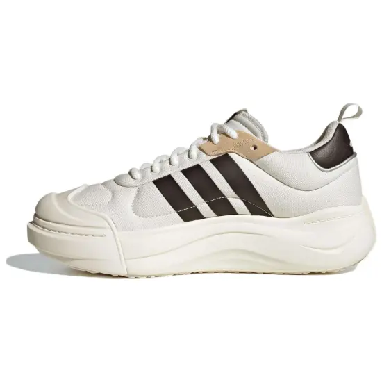 Adidas MAXXCOURT SPW Casual Shoes Unisex Low-Top Bright White/Black/Deep Orange Yellow