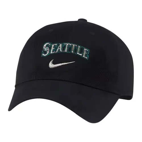 Nike Cotton Baseball Caps Unisex Black