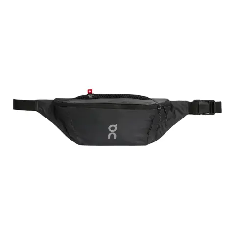 On Nylon Sling Bag, Fanny Pack Unisex Black
