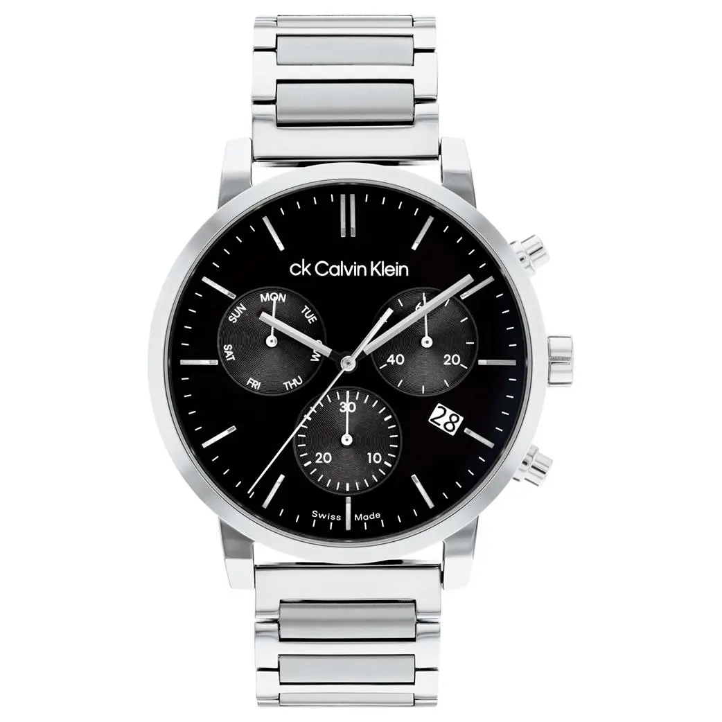 CALVIN KLEIN Darth Vader Collection Wrist Watches Quartz Movement Steel Strap Black Dial Men's Watches