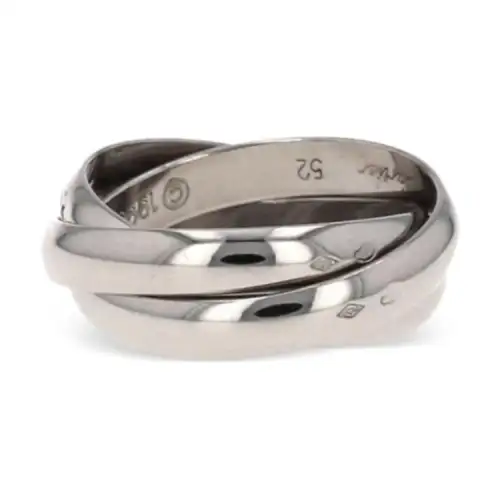 Cartier White Gold Trinity Ring