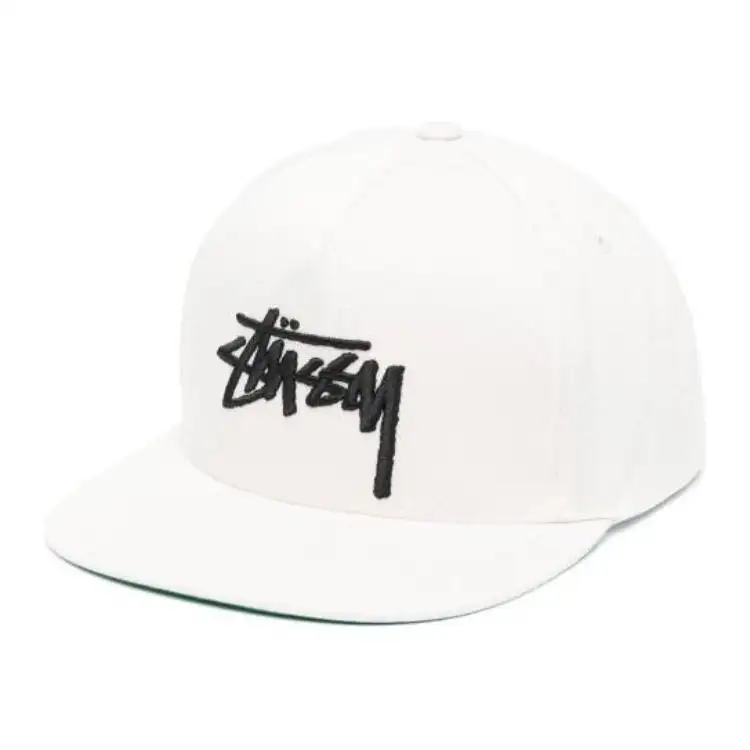 Stussy Cotton Baseball Caps Men's White