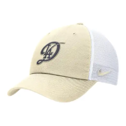 Nike Polyester Baseball Caps Men's Beige