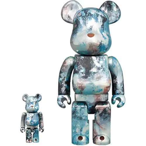 BE@RBRICK Art series pushead 5 marble 5th generation trendy doll 7cm/28cm/70cm