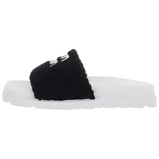 MIU MIU Slide Slippers Women's Black