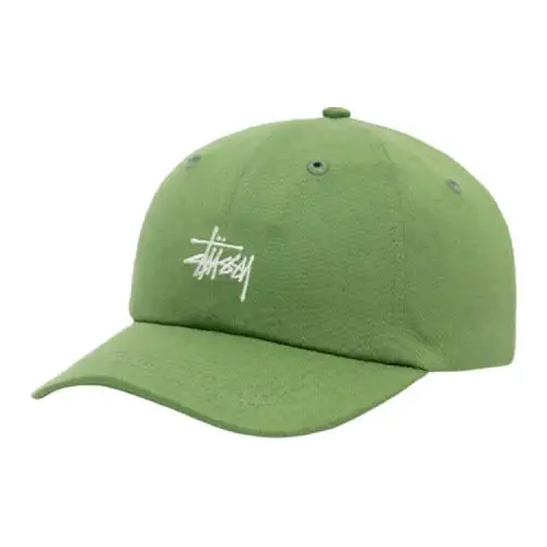 Stussy Cotton Baseball Caps Men's Green