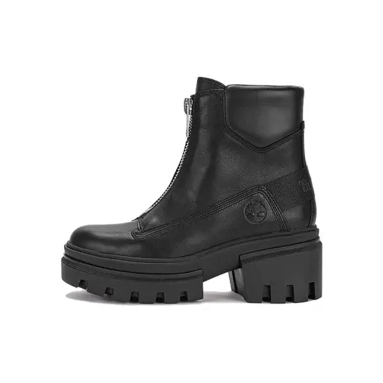 Timberland Women's Everleigh Front-Zip Boot 'Triple Black'