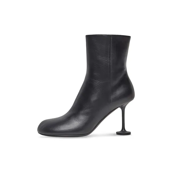 Balenciaga Lady Round Toe Ankle Boots Women's