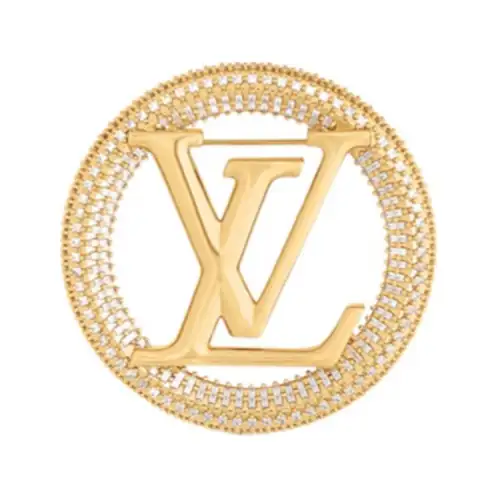 LOUIS VUITTON Sparkling Louise Brooch