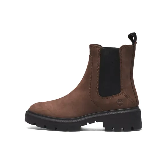 Timberland Cortina Valley Chelsea Boots 'Dark BrownFull Grain' Women's