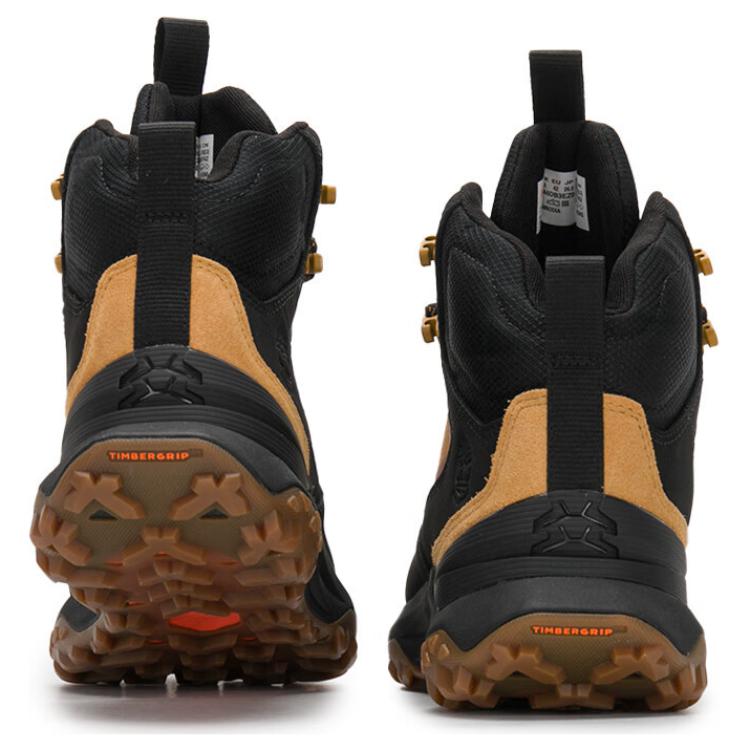 Timberland Abrasion Resistant High top Hiking Shoes Men’s Yellow Black