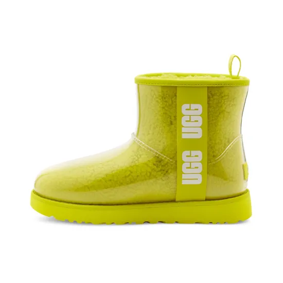 UGG CLASSIC CLEAR MINI Snow Boots Women's Sulfur Color