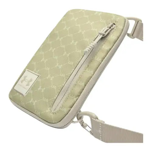 Under Armour Under Armour Polyester Shoulder Bag, Crossbody Bag Small Unisex Khaki Gray