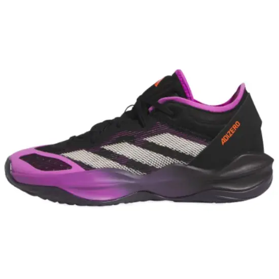 Adidas Adizero Select Basketball Shoes Men Low-Top Black Purple