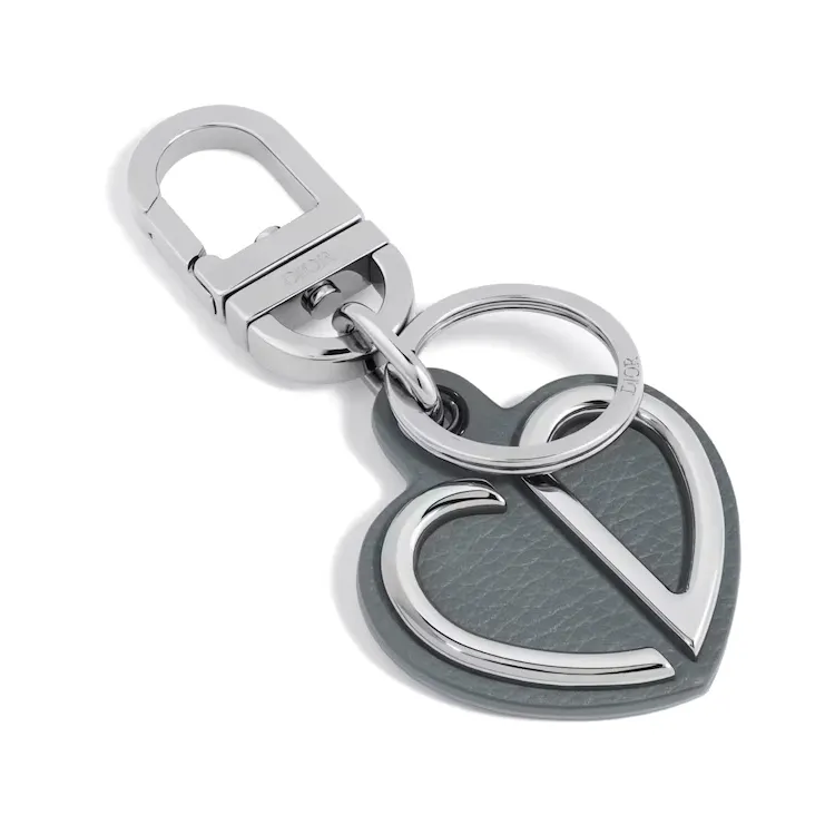 DIOR Keychains Unisex Dark Gray Limited
