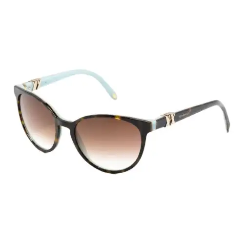 Tiffany & CO. tortoiseshell-effect round-frame sunglasses