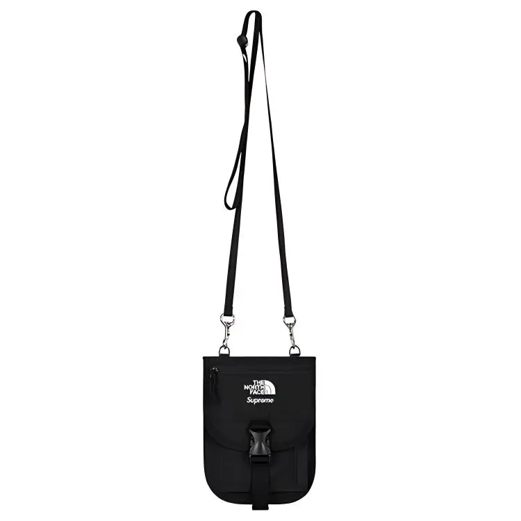 Supreme X THE NORTH FACE The North Face Collaboration Nylon Shoulder Bag, Crossbody Bag Regular Unisex Black