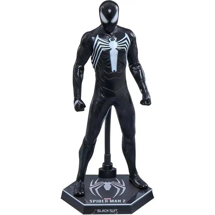 Hot Toys Marvel Spider-Man 2 Peter Parker Black Suit 1:6 Regular Edition Scale Figure 30cm