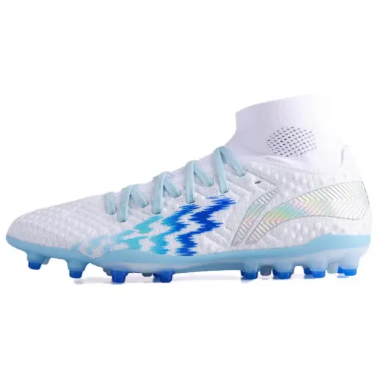 LINING Shadows Soccer Shoes Men High-Top Standard White
