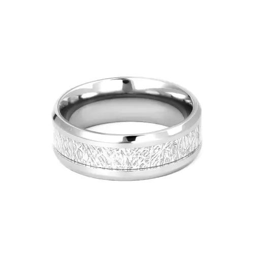 FOREVER MELODY Titanium Steel Rings Men's
